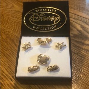 6pc Mickey Mouse Gold Pin